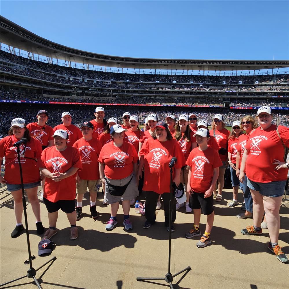  Project Power on field before they sing